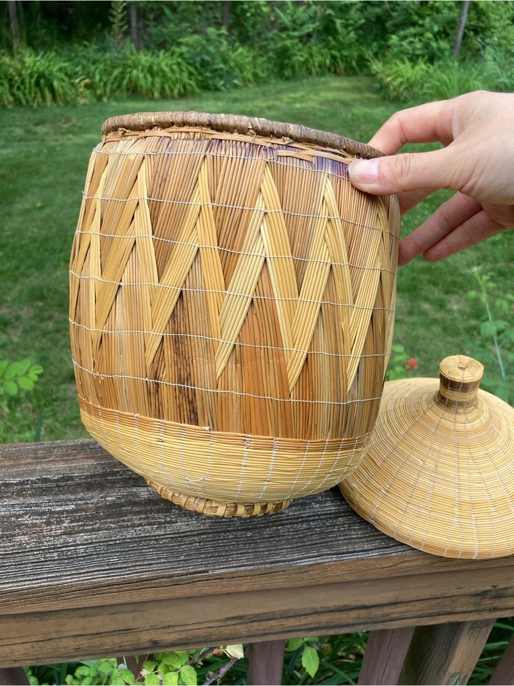 Vintage handmade rwandan